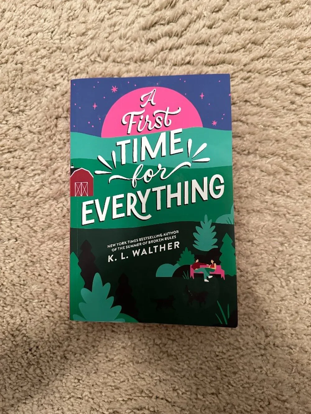 A First For Everything by K. L. Walther Paperbook Book
